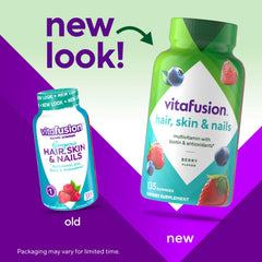 Vitafusion Gorgeous raspberry-flavor gummies close-up showing tasty supplement.