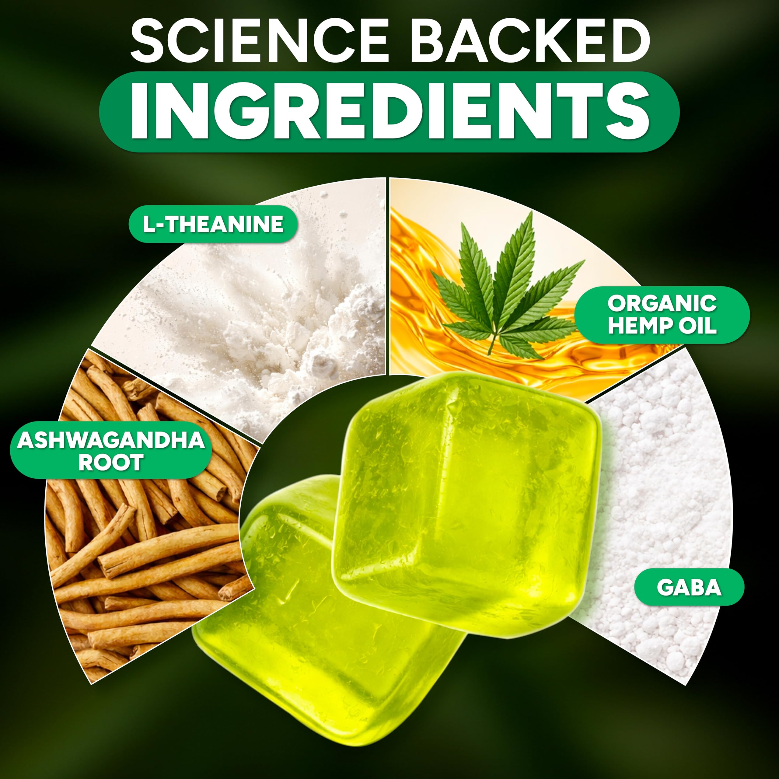 Bottle of VitaGrade hemp oil emphasizes natural ingredients and potency
