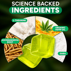 Bottle of VitaGrade hemp oil emphasizes natural ingredients and potency