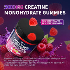 VitaHarbor Vegan Sugar Free Creatine Gummies pack showing easy tasty option for active individuals.