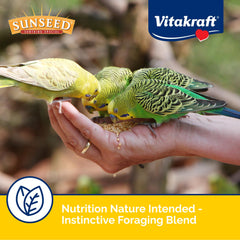 Vitakraft Vita Prima parakeet mix with apples and carrots for tasty bites