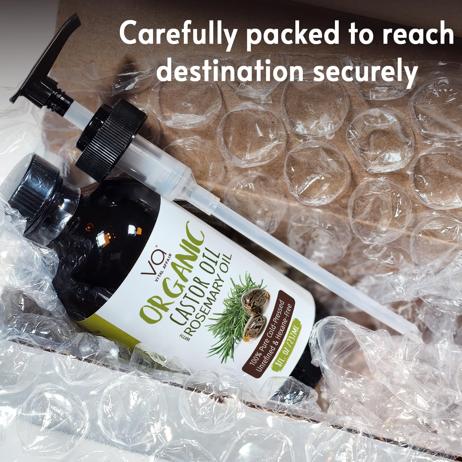 VITAL AFFAIR elegant packaging with a premium glass bottle.