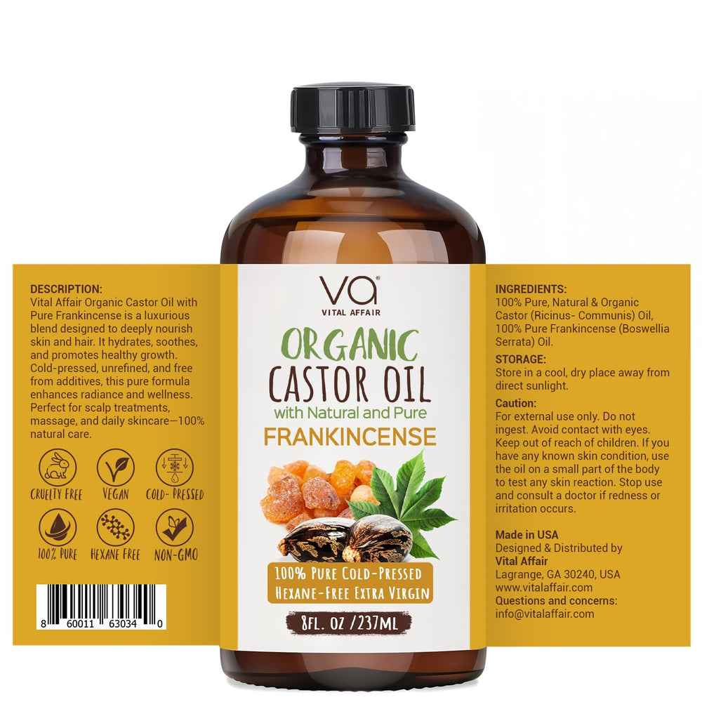 VITAL AFFAIR muscle relief massage oil for tension release.