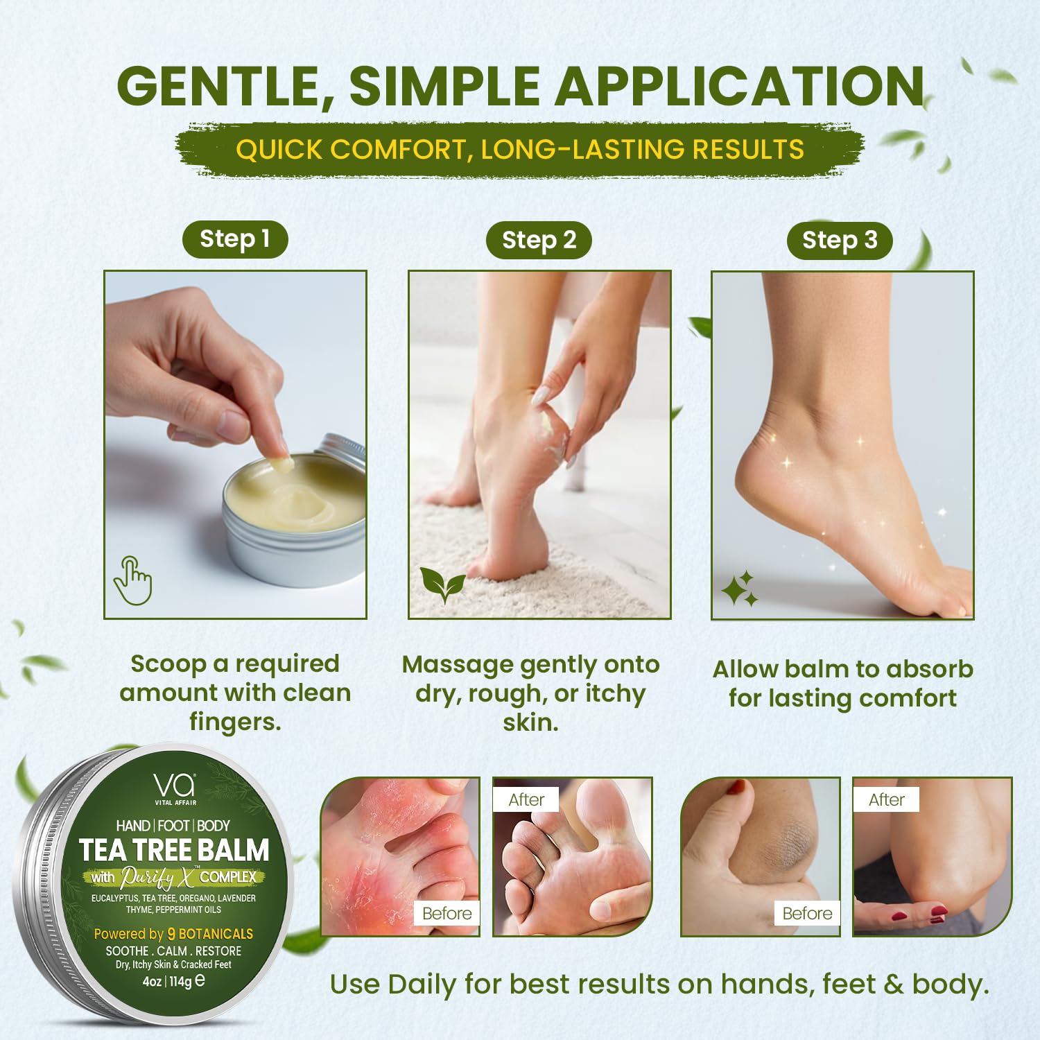 VITAL AFFAIR Balm ready for gym bag, mess-free.