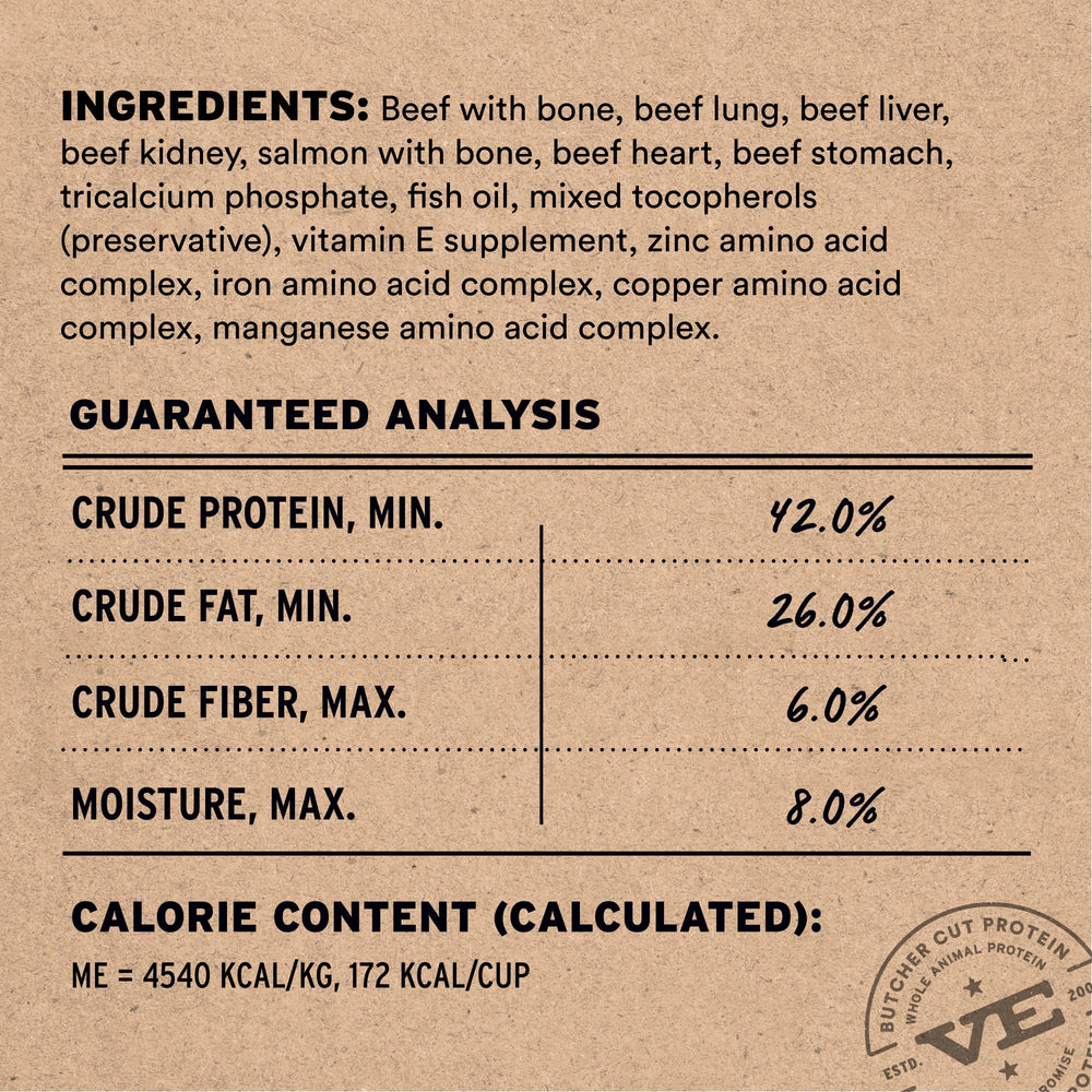 Vital Essentials USA-sourced ingredients indicate trusted farm origins