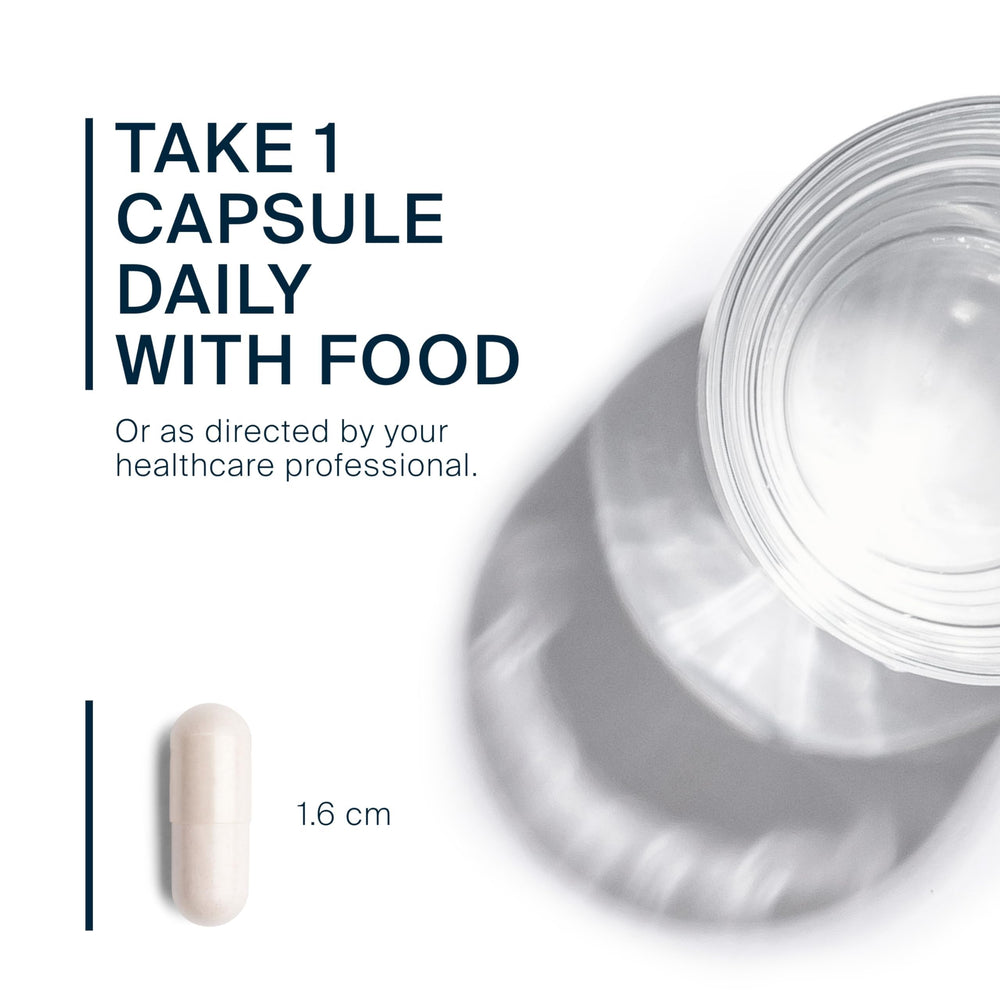 Vital Nutrients bottle pour demonstrates convenient dosing for everyday supplementation.