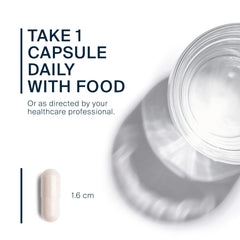 Vital Nutrients bottle pour demonstrates convenient dosing for everyday supplementation.