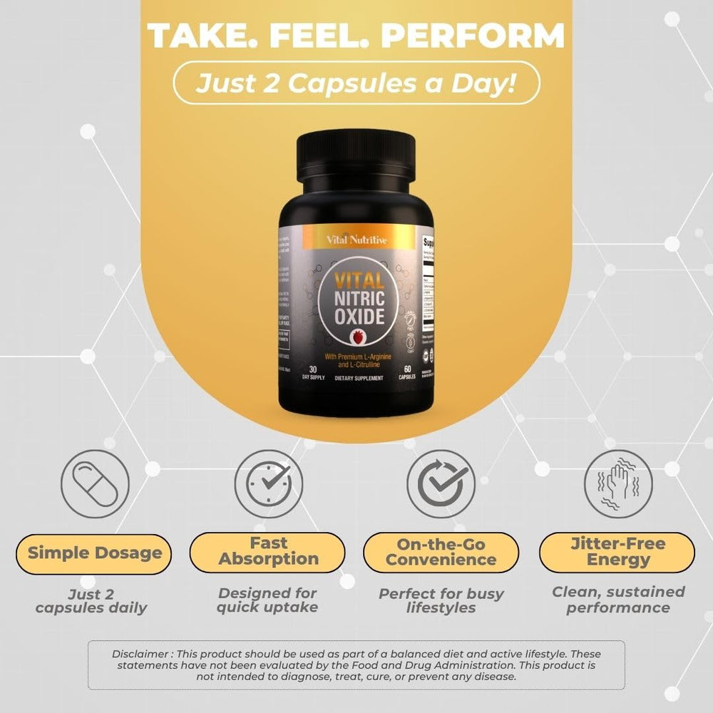 Vital Nutritive athlete during workout showing energy and blood flow