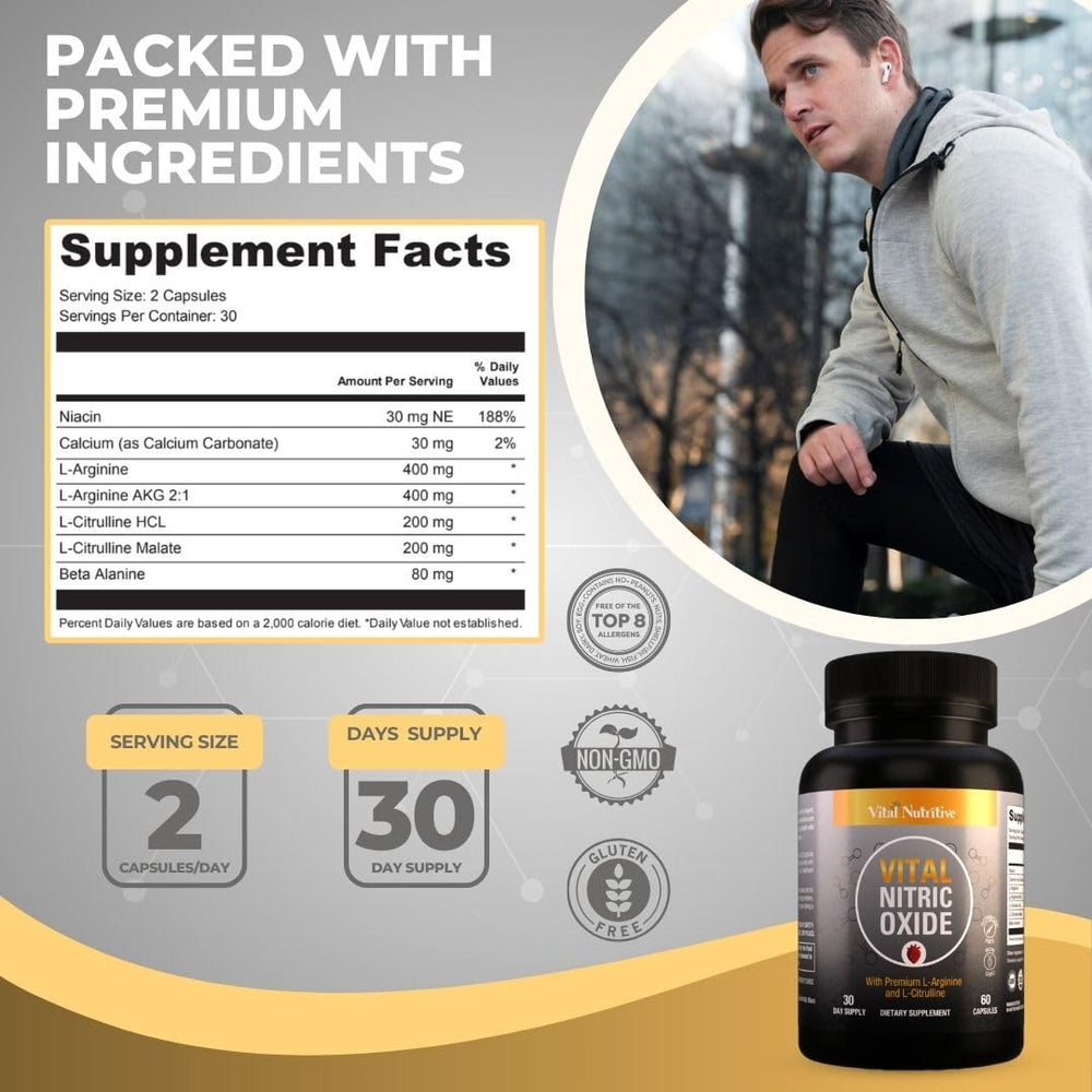 Vital Nutritive heart-health wellness scene indicating vitality support