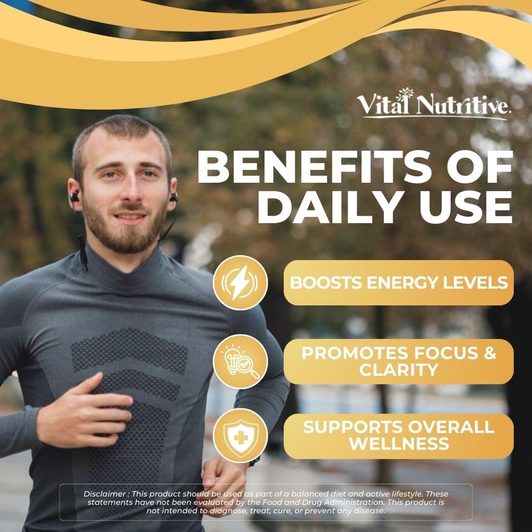 Vital Nutritive scene implying reduced soreness between sessions