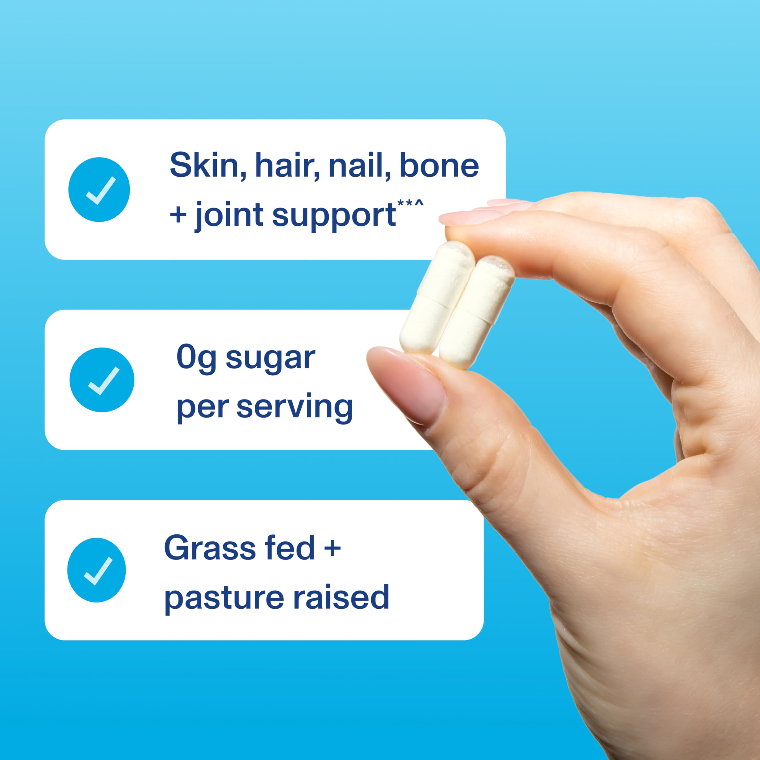 Vital Proteins collagen capsules wellness boost for hair and skin