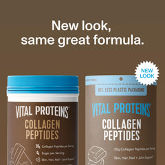 Vital Proteins Collagen Peptides Chocolate scoop ready to mix