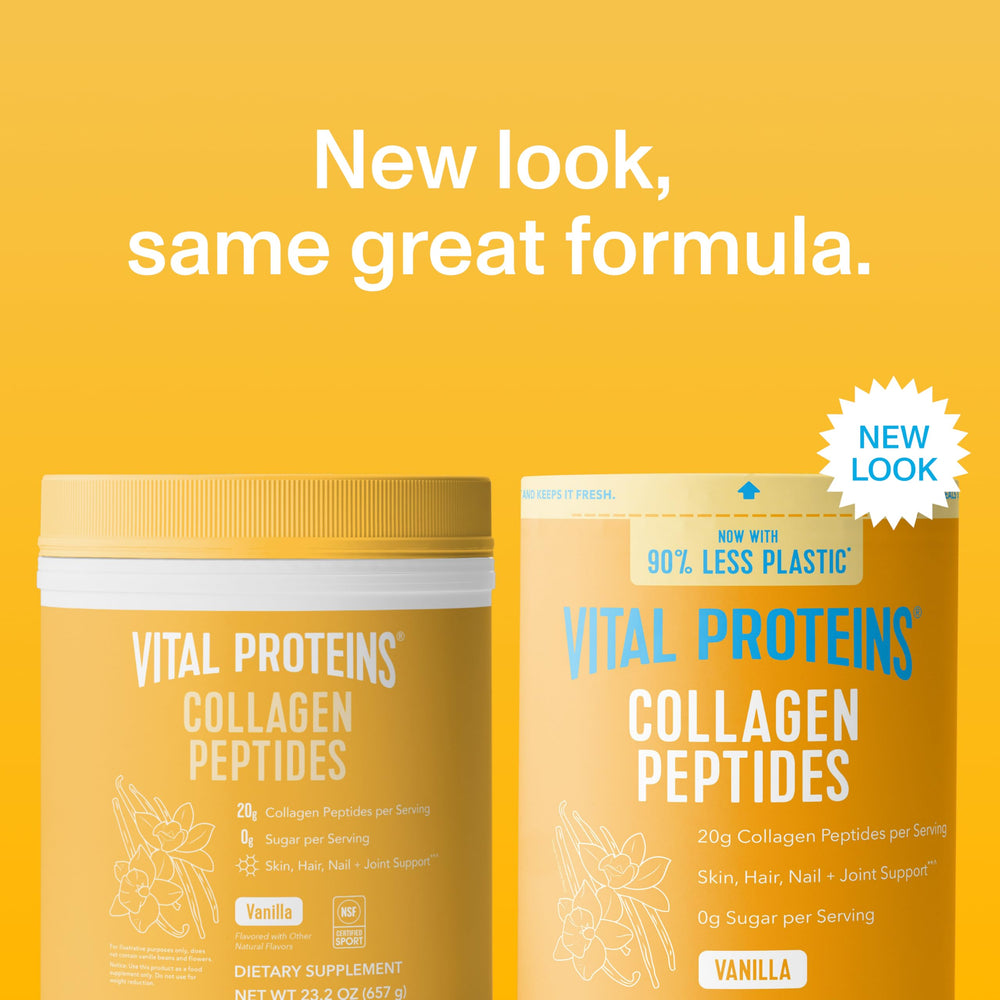 Vital Proteins Collagen Peptides dissolves smoothly into tea for a warm, nutritious drink.