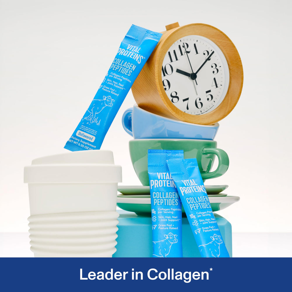 Vital Proteins Collagen Peptides 20-packet box for on-the-go daily use.