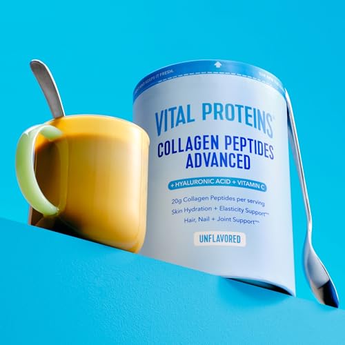 Vital Proteins Collagen Peptides Unflavored daily routine idea in a mug.