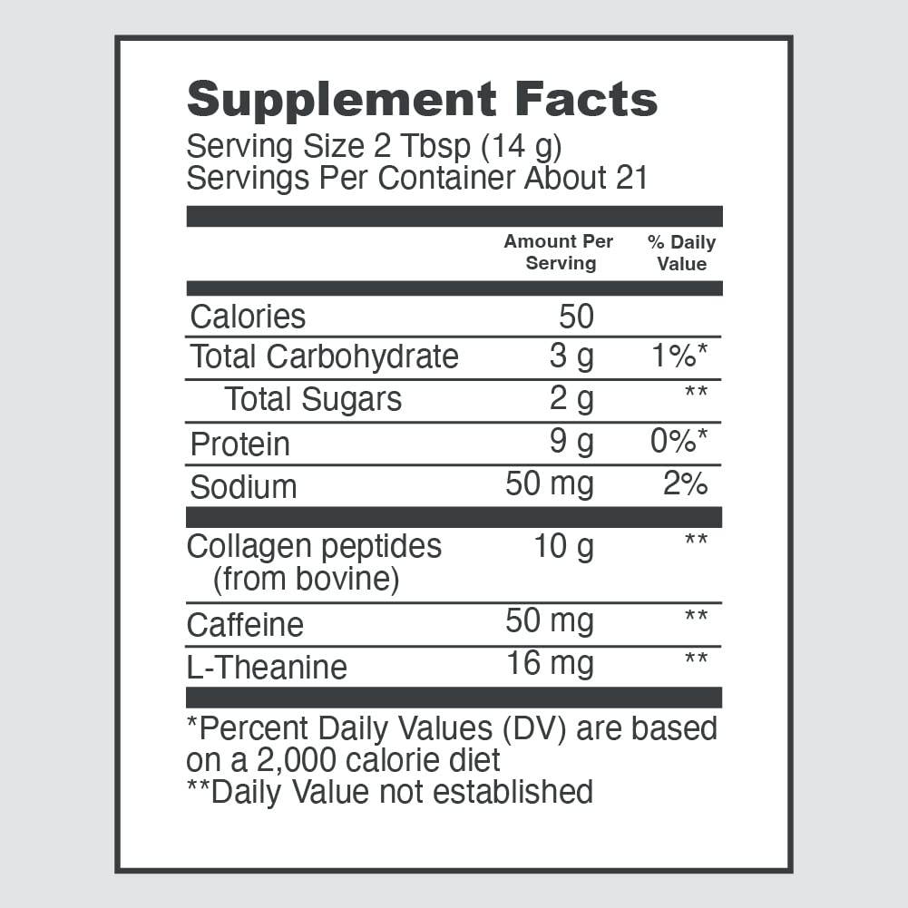 Vital Proteins Matcha Collagen powder stirred into water, quick energy with calm focus.