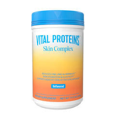 Vital Proteins Skin Complex bottle closeup highlighting the product and hydration focus