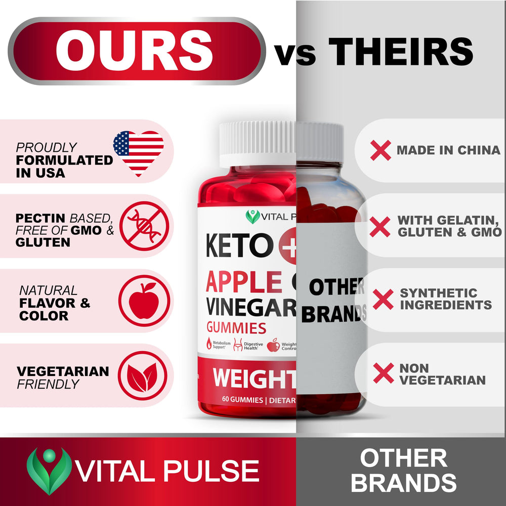 Vital Pulse Keto ACV Gummies daily-dose scoop for easy serving.