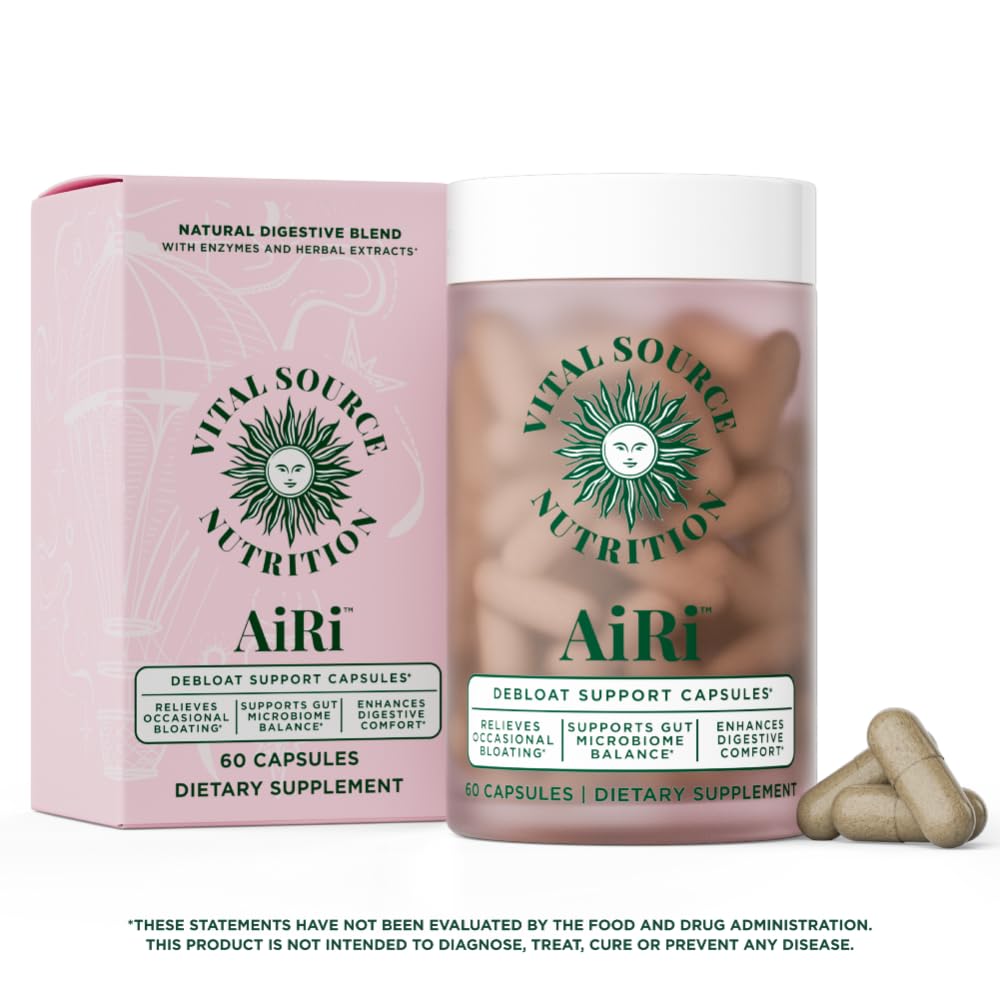 AiRi Debloat ingredients pineapple bromelain illustrating natural enzyme support