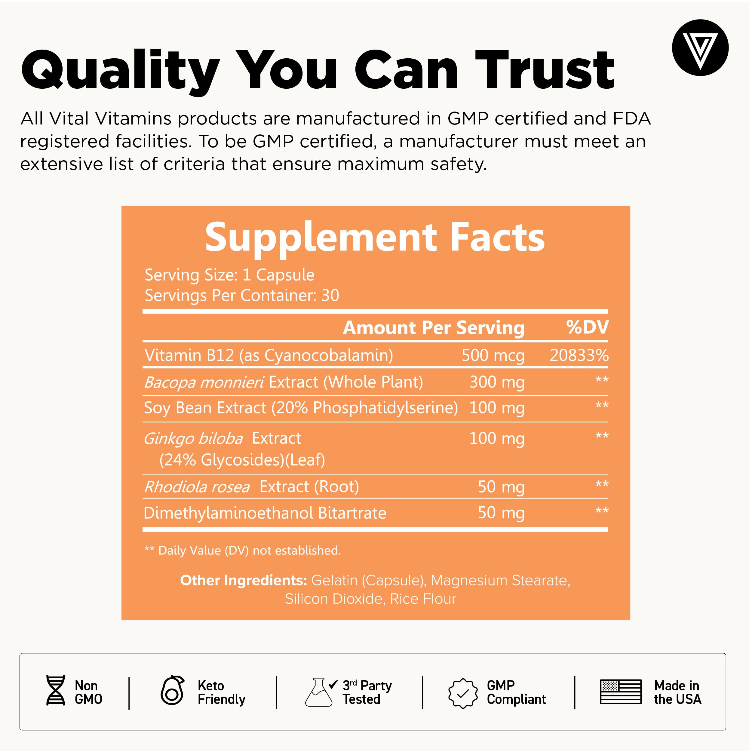 Vital Vitamins Brain Booster study session scene supports learning focus.