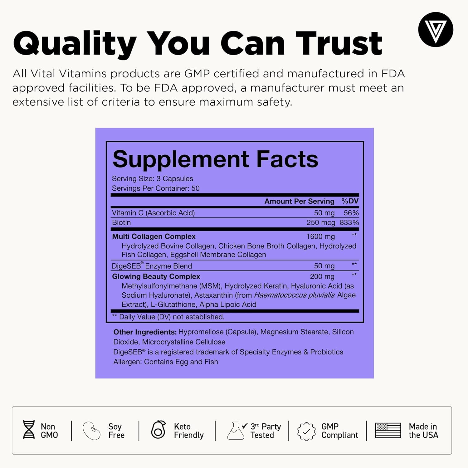 Visual of joint comfort and mobility supported by collagen types II and hyaluronic acid.