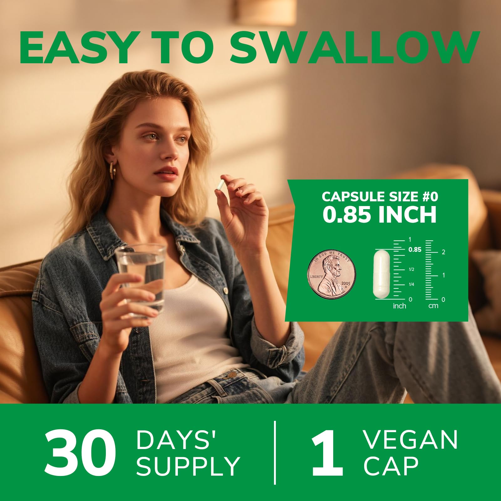 Vitalibre bottle label communicates vaginal health support and gut balance.