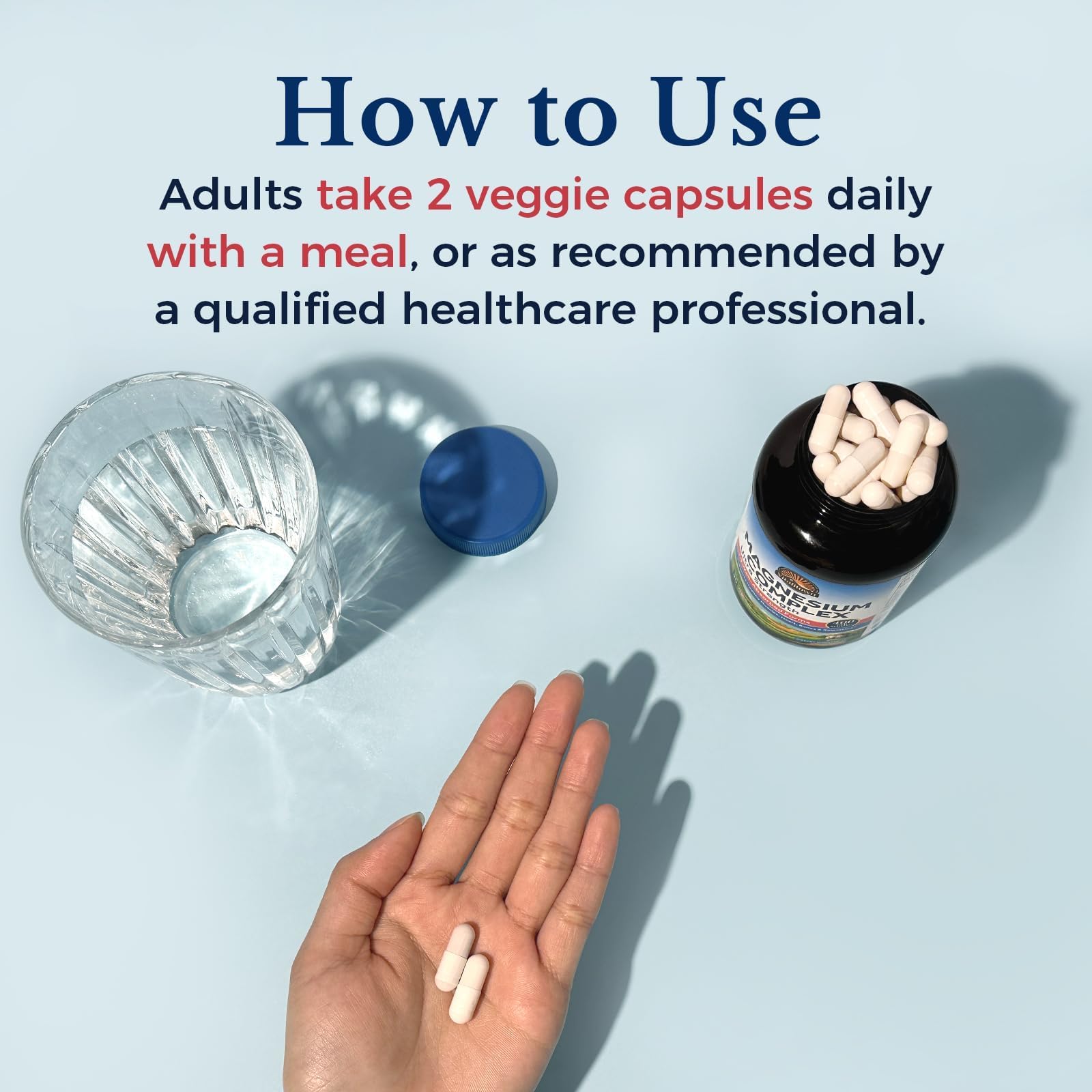 Bedtime routine scene with Vitalitown magnesium for restful nights.