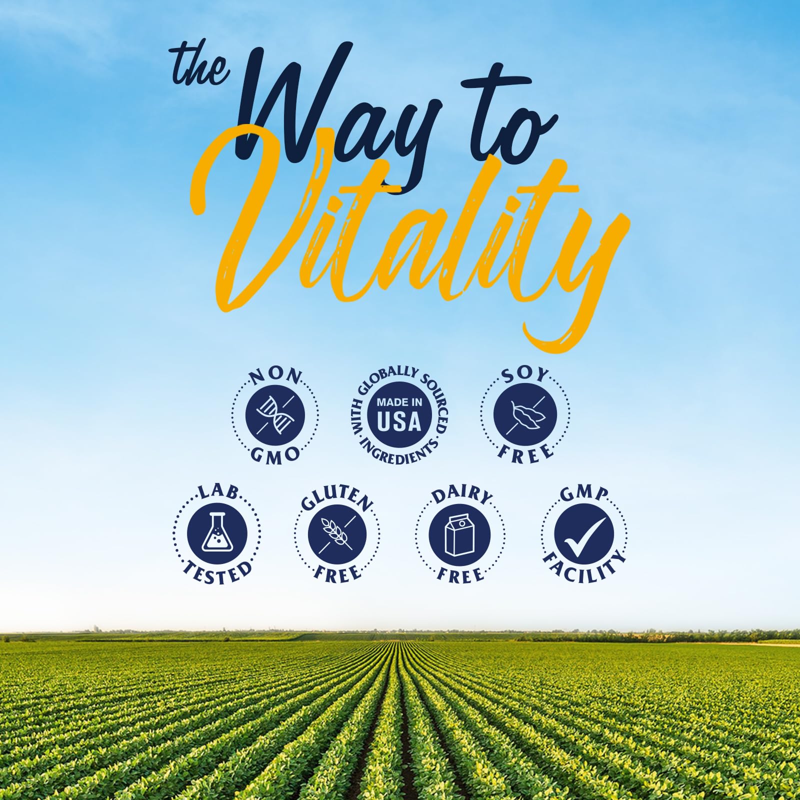Vitalitown Vitamin D3 K2 softgel label design for easy reading