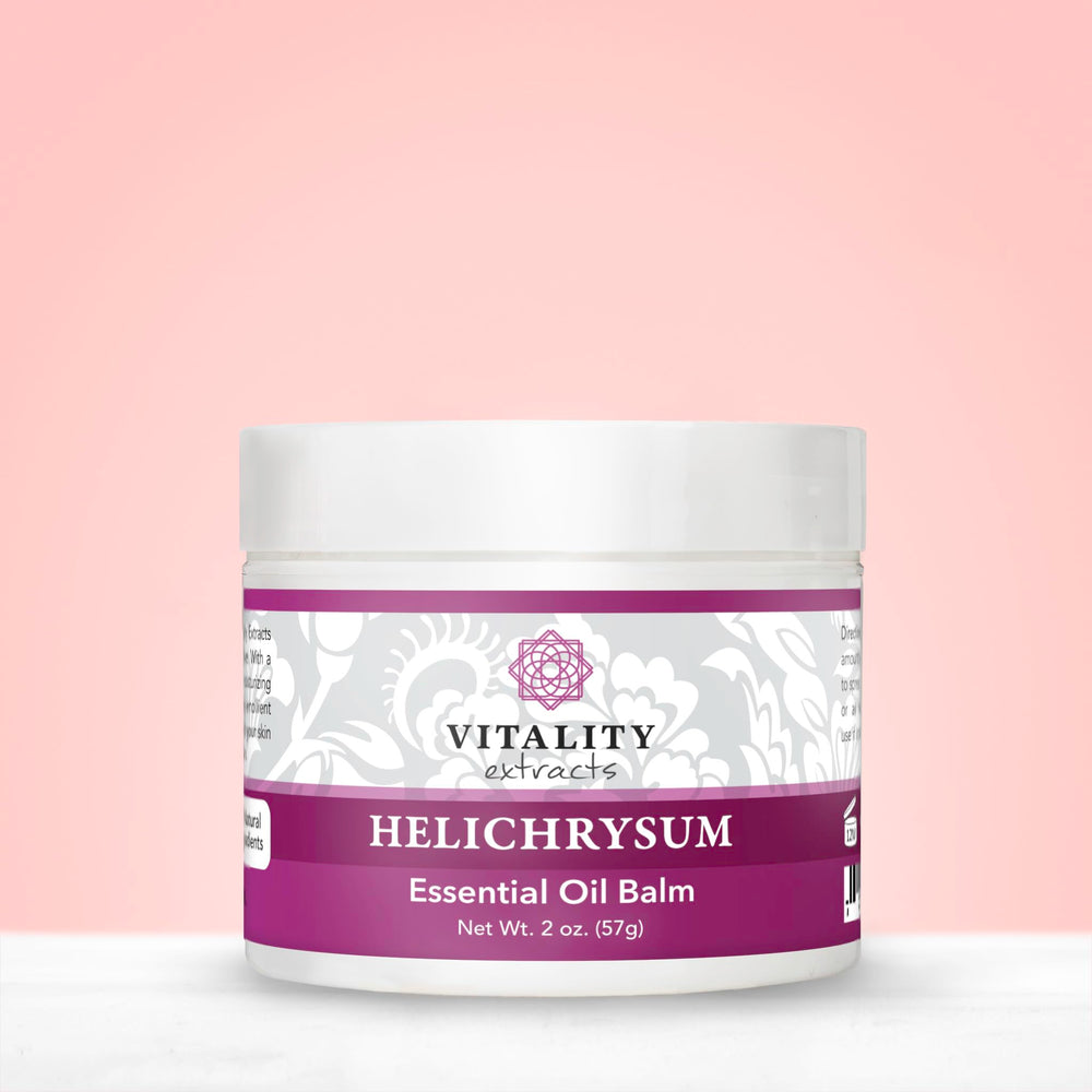 Vitality Helichrysum Balm ideal for daily skin care.