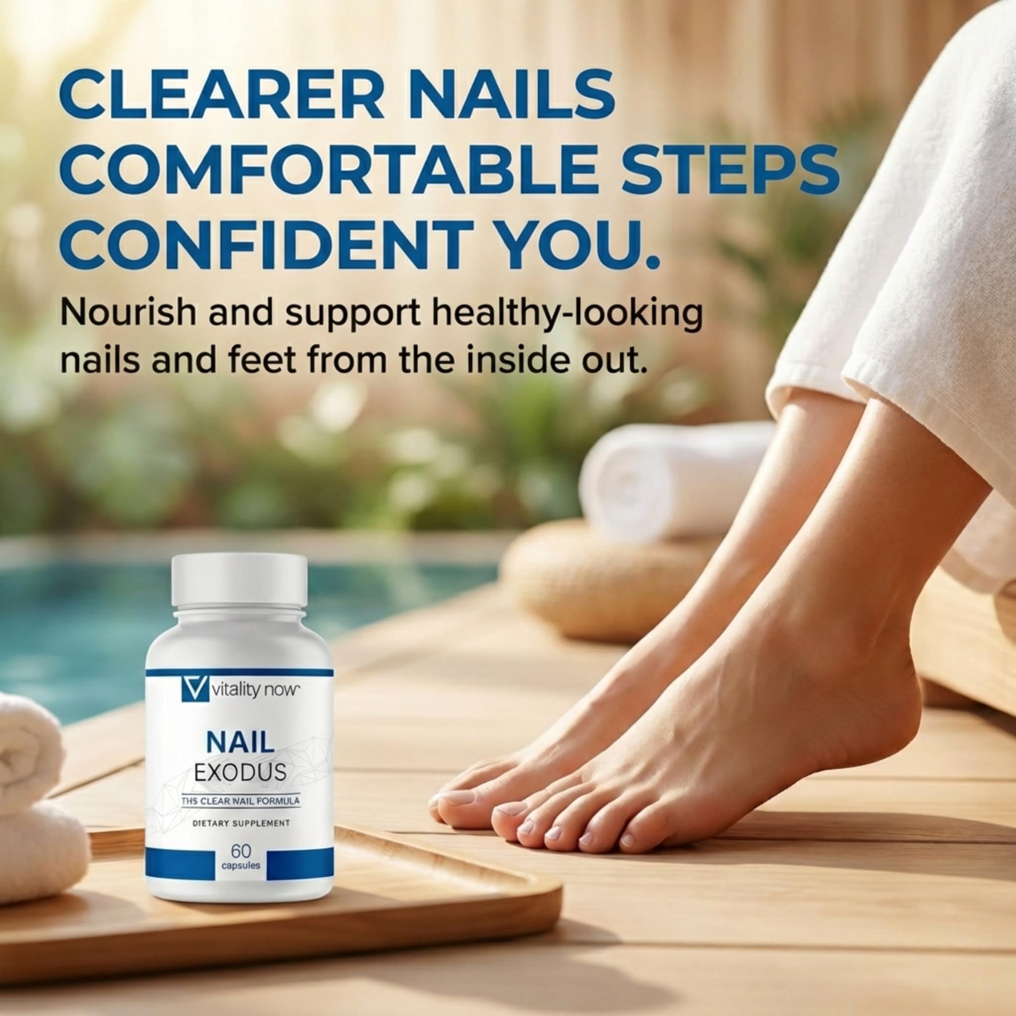 Vitality Now Nail Exodus capsules closeup for daily use