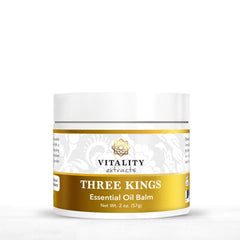 Vitality Three Kings Balm jar close-up showing rich moisture for dry skin