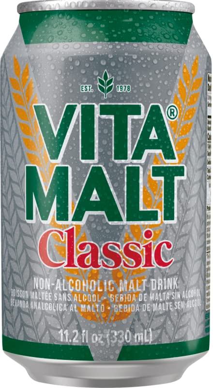Vitamalt Classic can back view, packaging suitable for family stocking