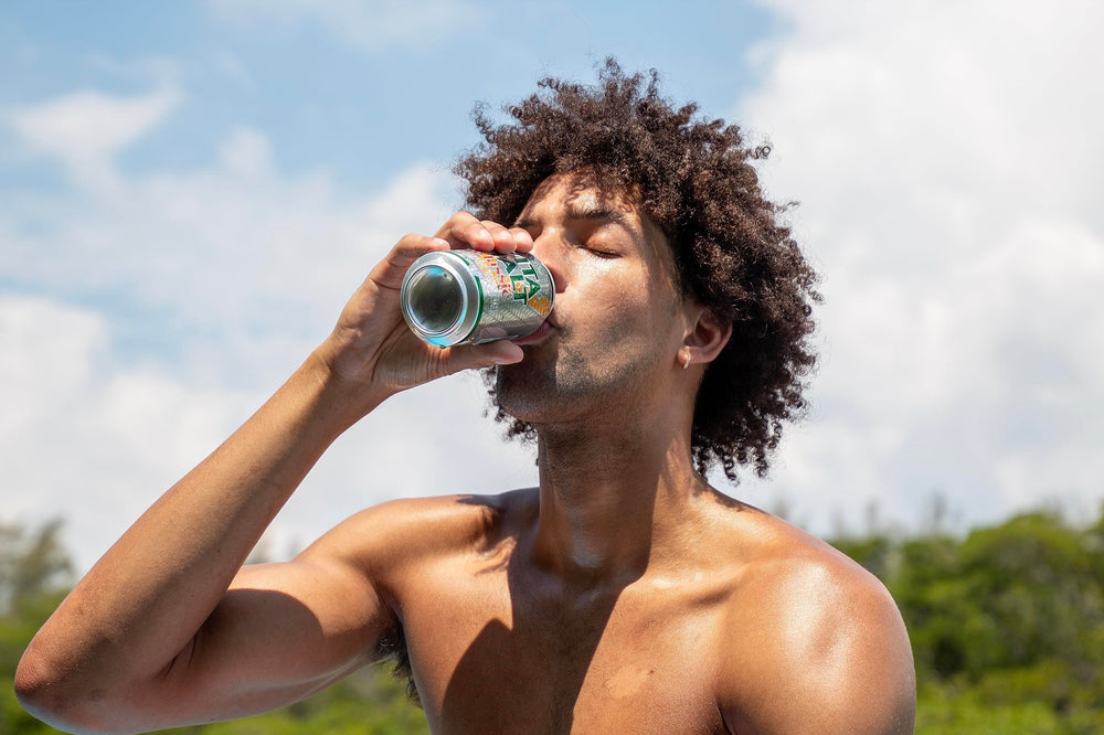 Vitamalt Classic pour into glass, quick, chilled refreshment for any time