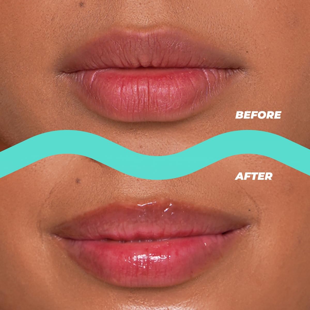 Vitamasques Lip Butter Balm texture close-up shows creamy, nourishing formula