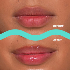 Vitamasques Lip Butter Balm texture close-up shows creamy, nourishing formula