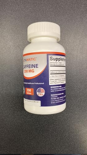 Vitamatic bottle on a desk for study or work sessions.