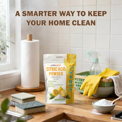 Vitamatic Citric Acid Powder preserves freshness without additives.
