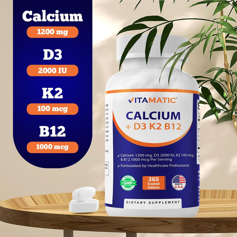 Vitamatic easy-swallow tablet image indicating user-friendly design.