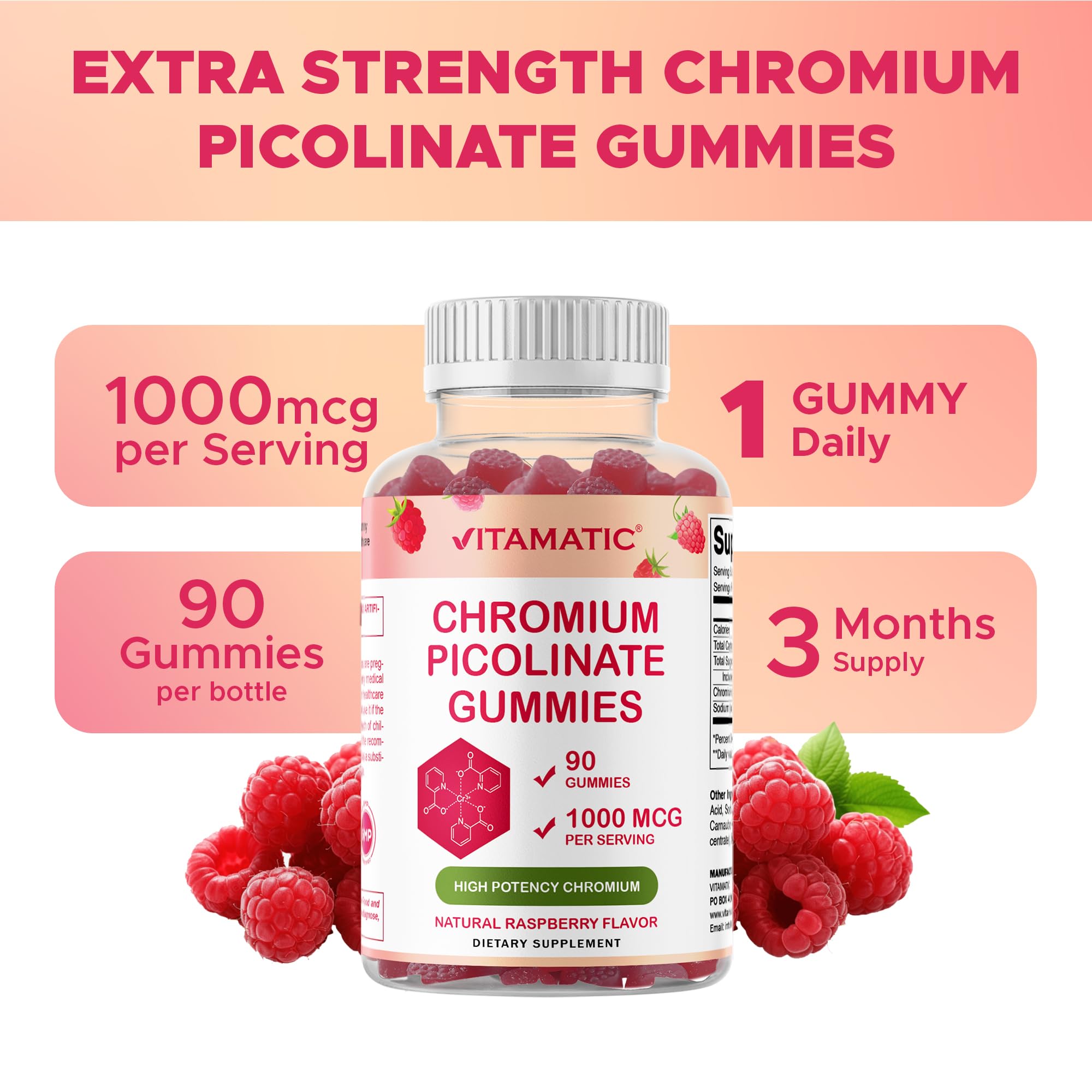 Vitamatic gummies free of soy, yeast, wheat, and egg for allergen-conscious use
