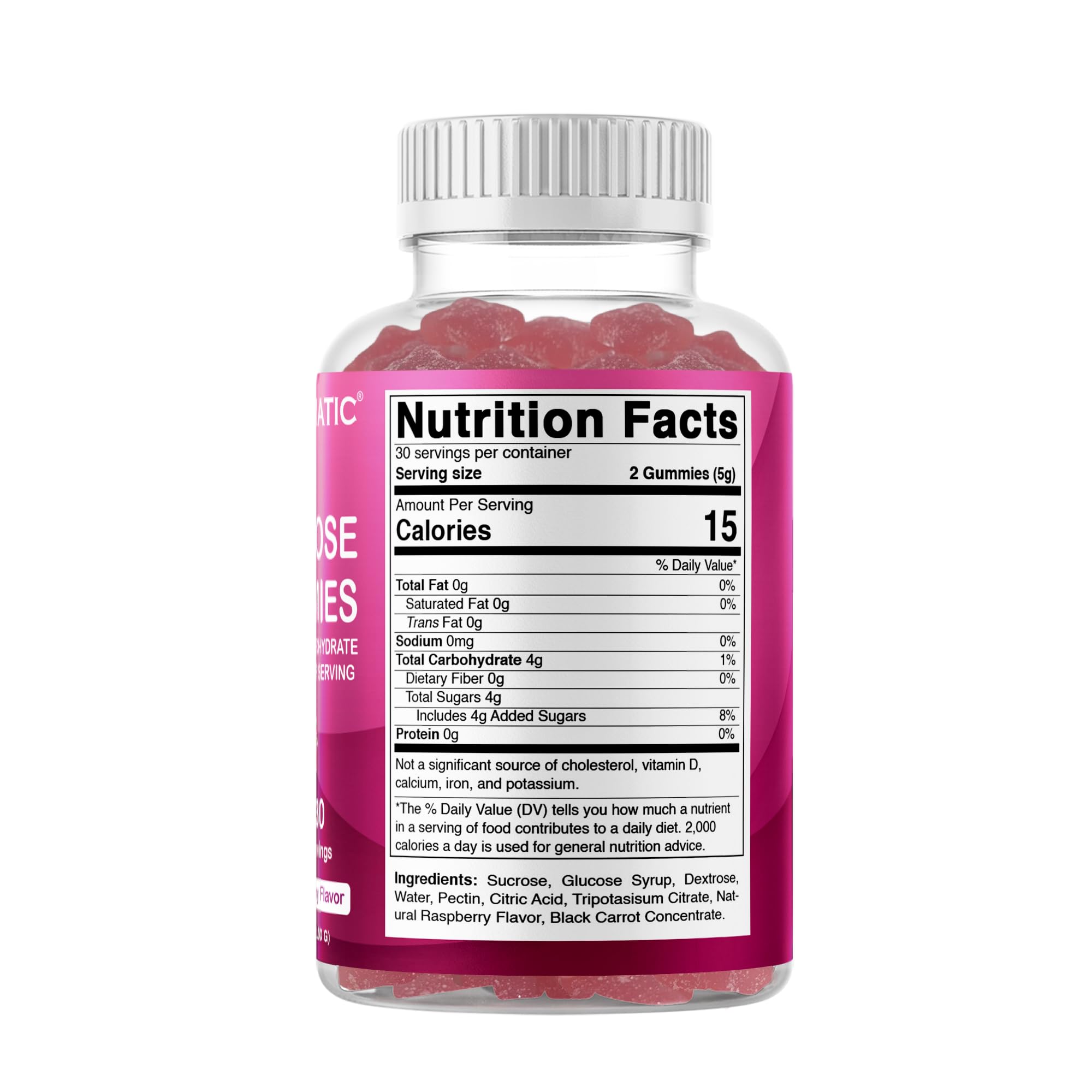 On-the-go Vitamatic gummies travel-friendly bottle for quick energy