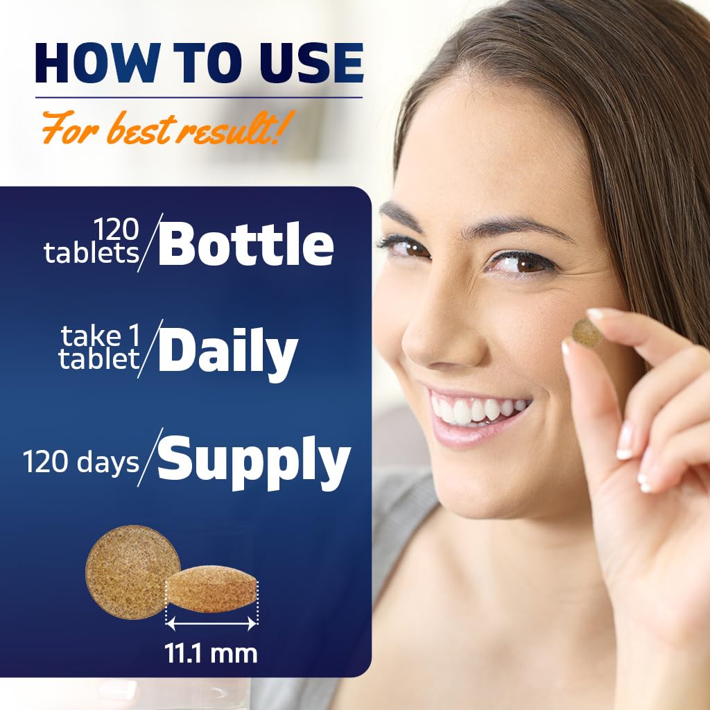 Vitamatic iron supplement bottle label highlighting USA-made quality.