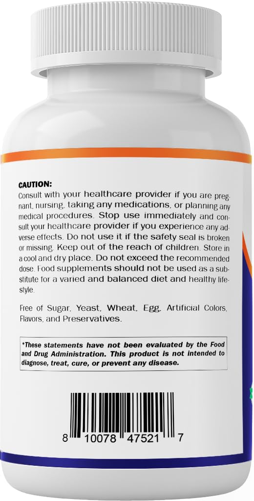 Vitamatic Lutein 40mg with Zeaxanthin 10mg nutrition facts panel helps informed choices