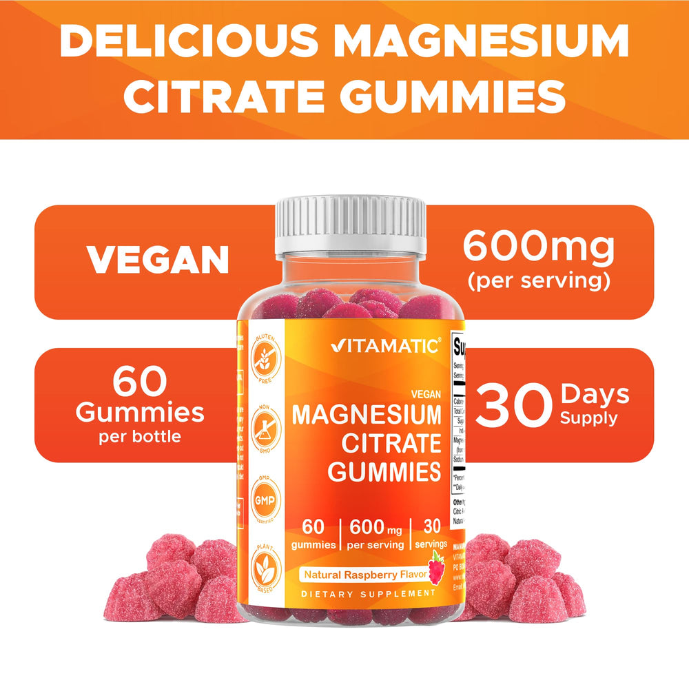 Vitamatic Gummies free of artificial colors and flavors.