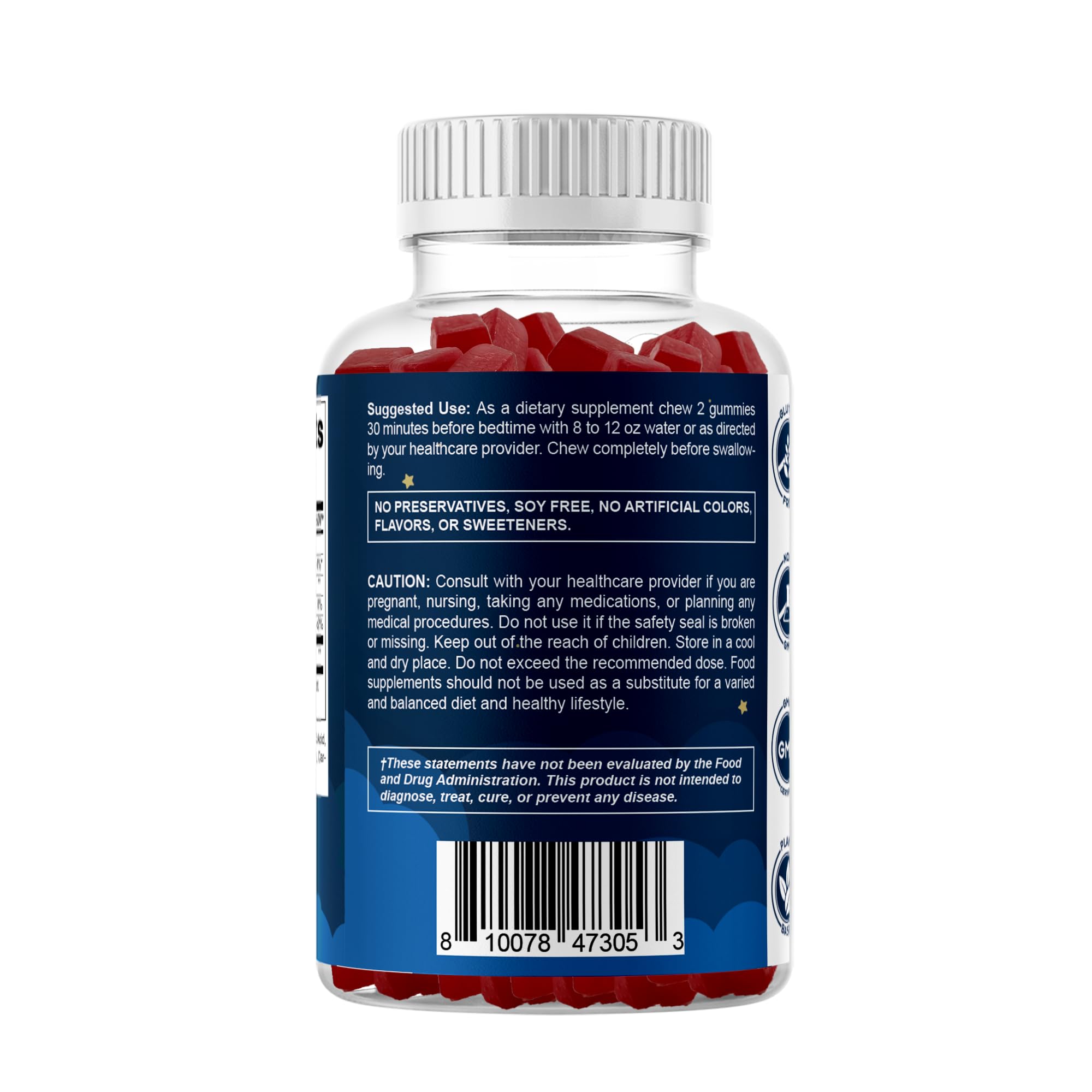 Vitamatic non-habit forming sleep gummies designed for a gentle nightly routine