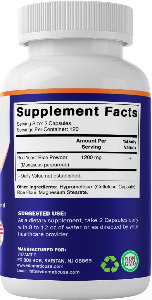 Vitamatic quality and safety standards badge highlights manufacturing rigor.