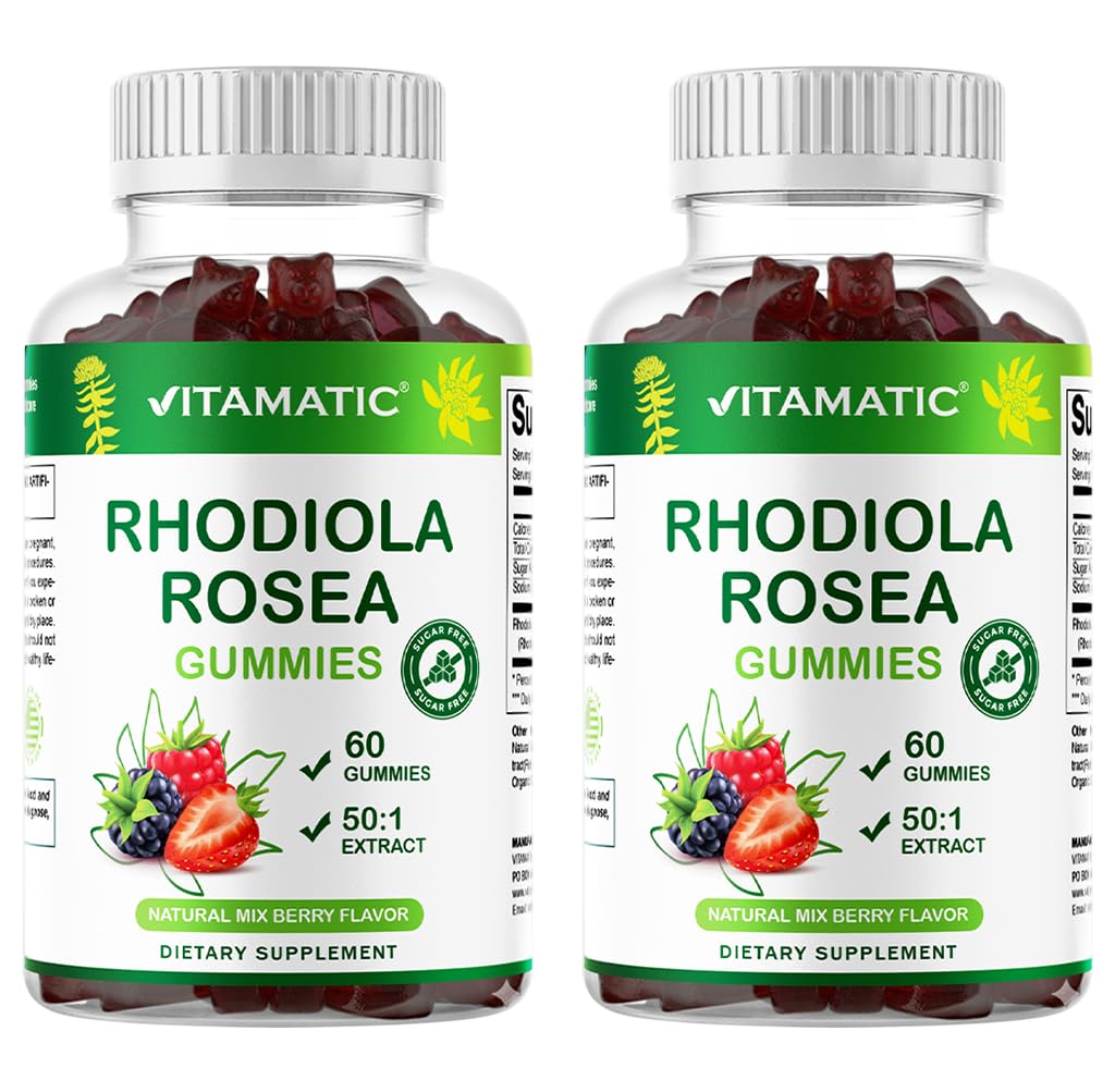 Gummies beside fresh berries highlight flavor and daily resilience with Vitamatic.