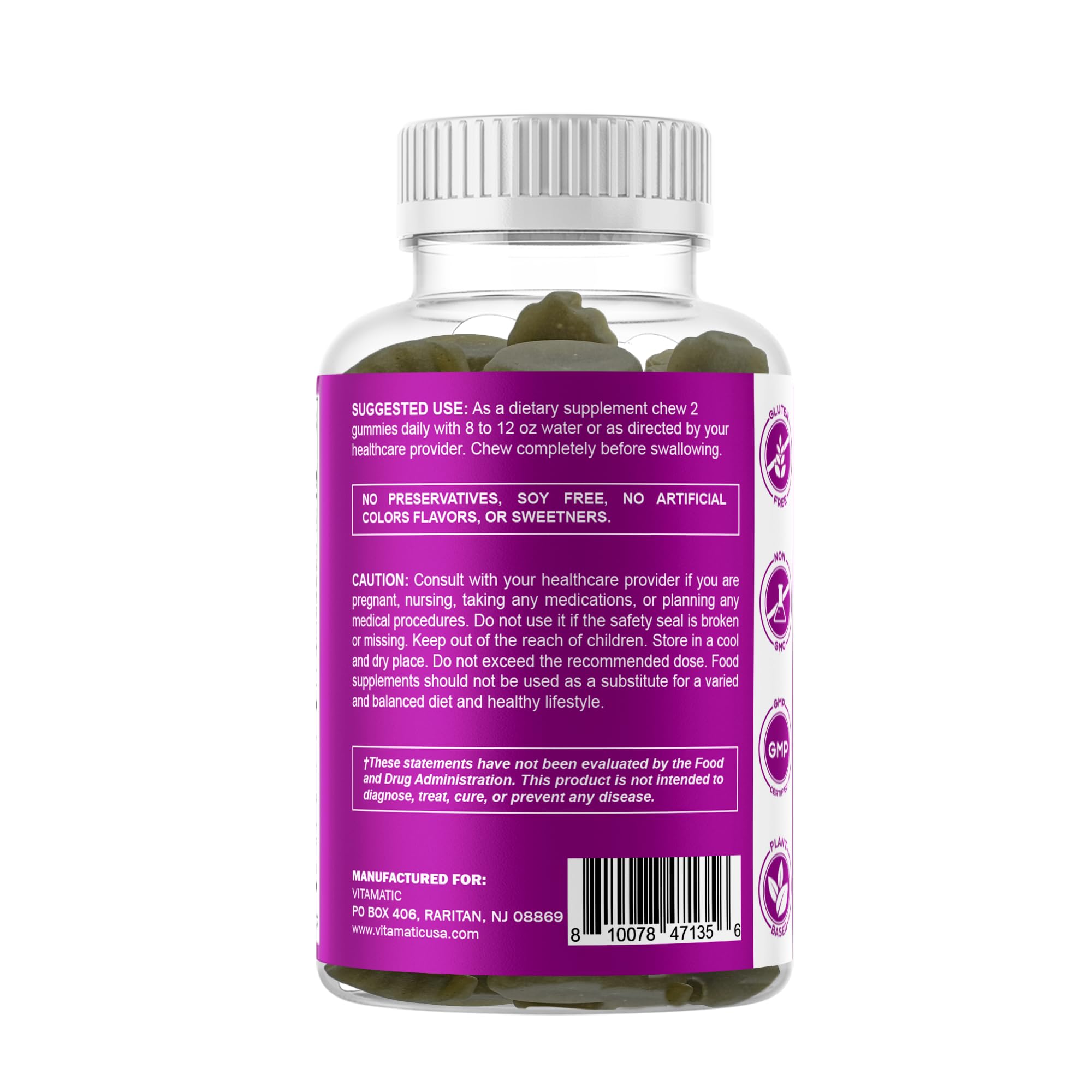 Vitamatic Travel pack – compact bottle ready to go