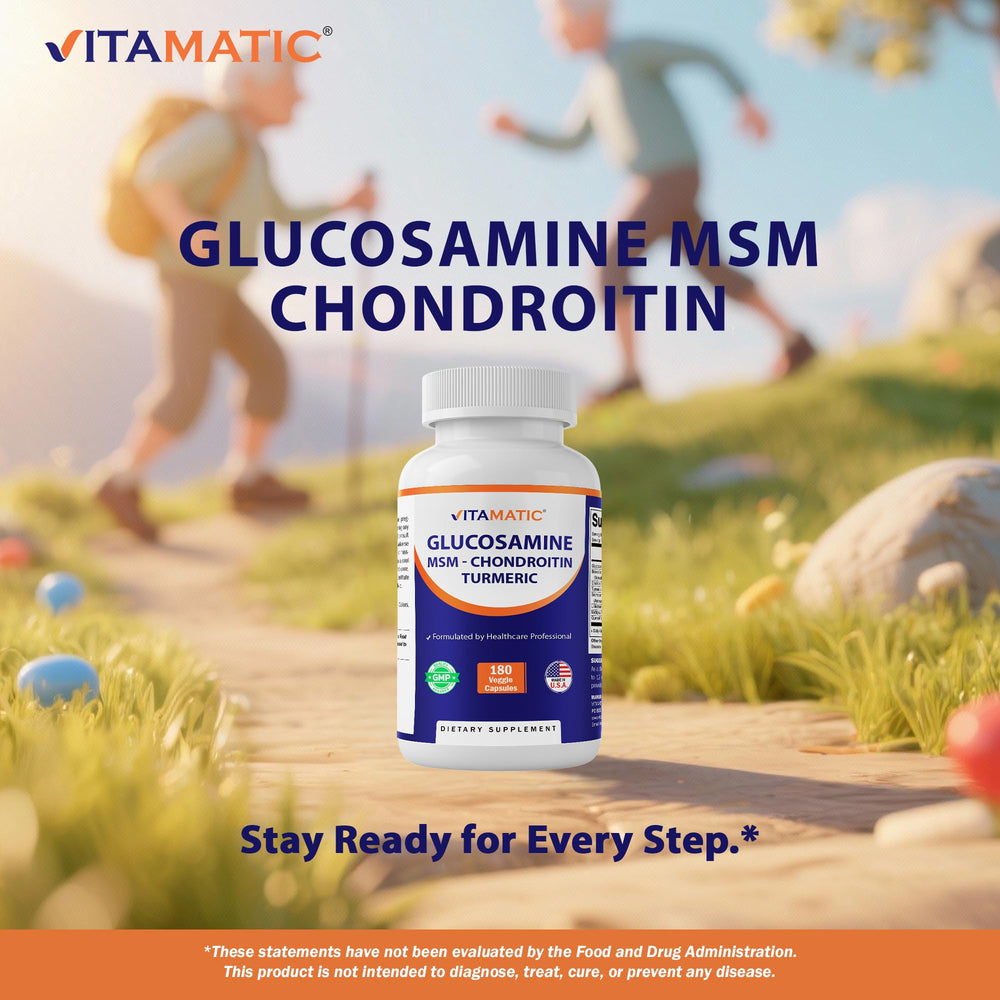 Vitamatic US manufacturing GMP badge signaling quality.