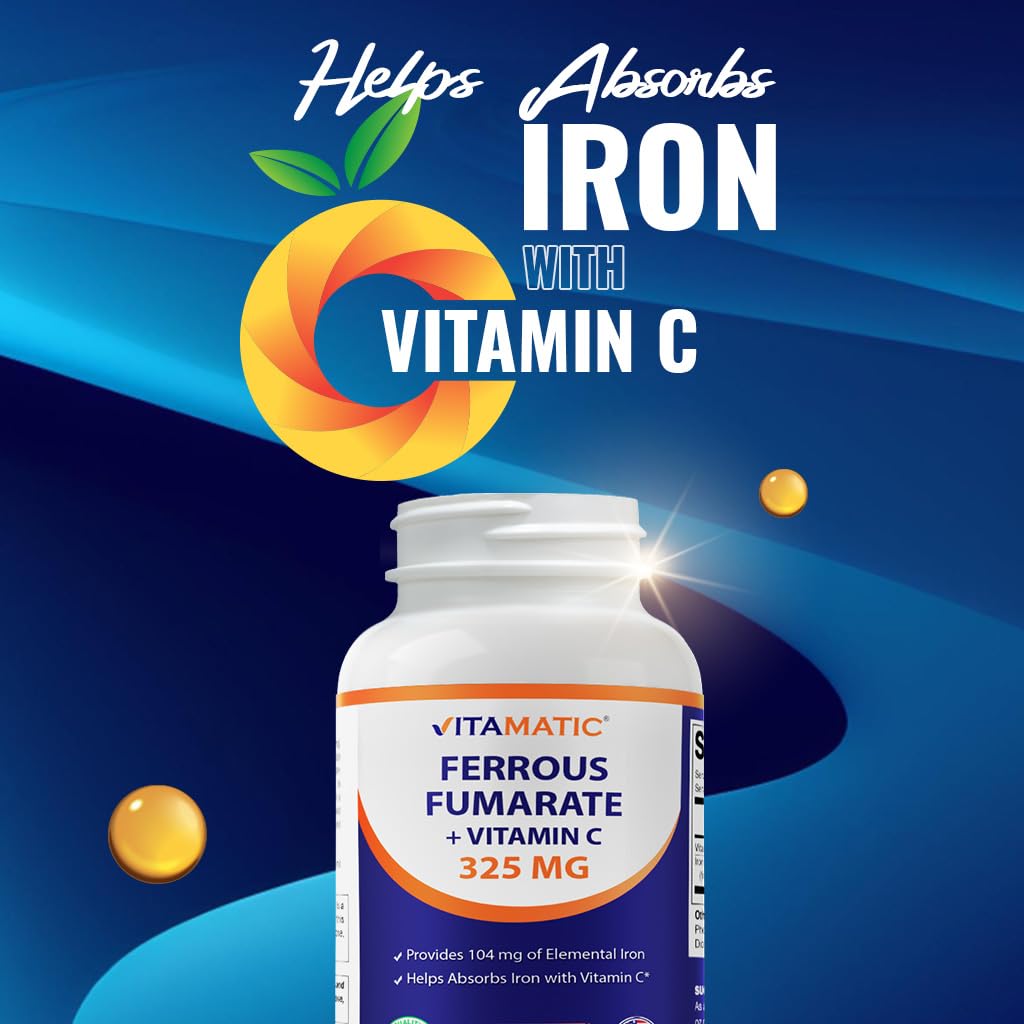 Vitamatic USA-made bottle emphasizing reliable sourcing and potency.