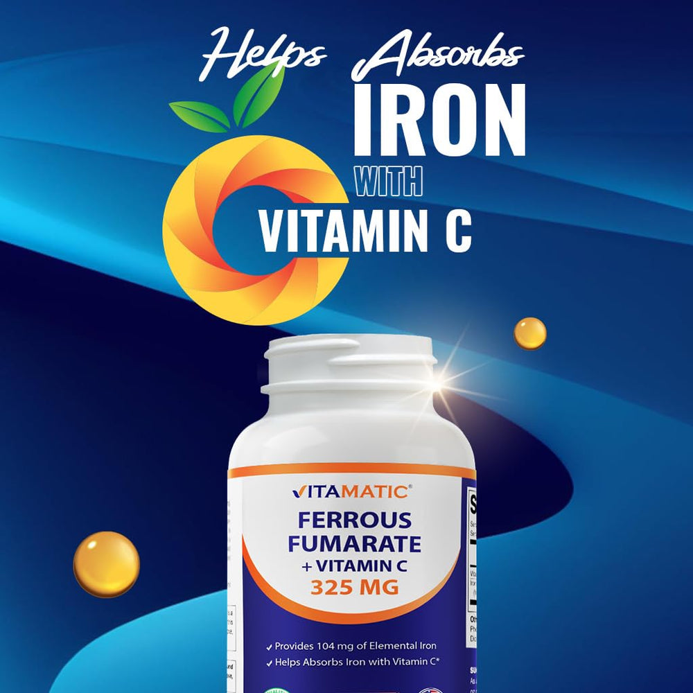 Vitamatic USA-made bottle emphasizing reliable sourcing and potency.